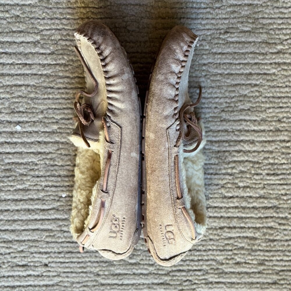 UGG Australia Slippers Women's Size 9 Tan Brown F8114E - Picture 7 of 9